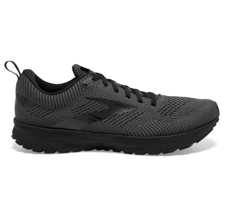 Brooks Mens Running Shoes Nz - Revel 5 Black ( JOCMA2103 )